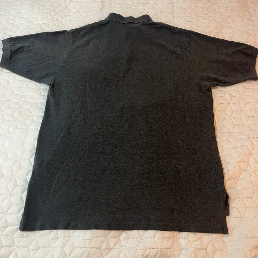 Polo Ralph Lauren Classic Cotton Piqué Short Sleeve Shirt Dark Heather Grey XXL